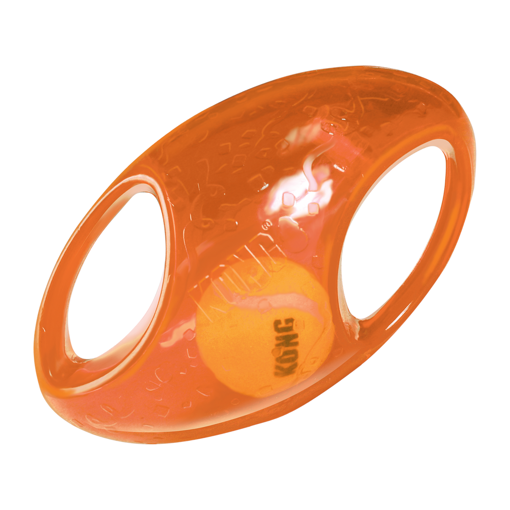 KONG Jumbler Interactive Dog Ball Toy with Handles