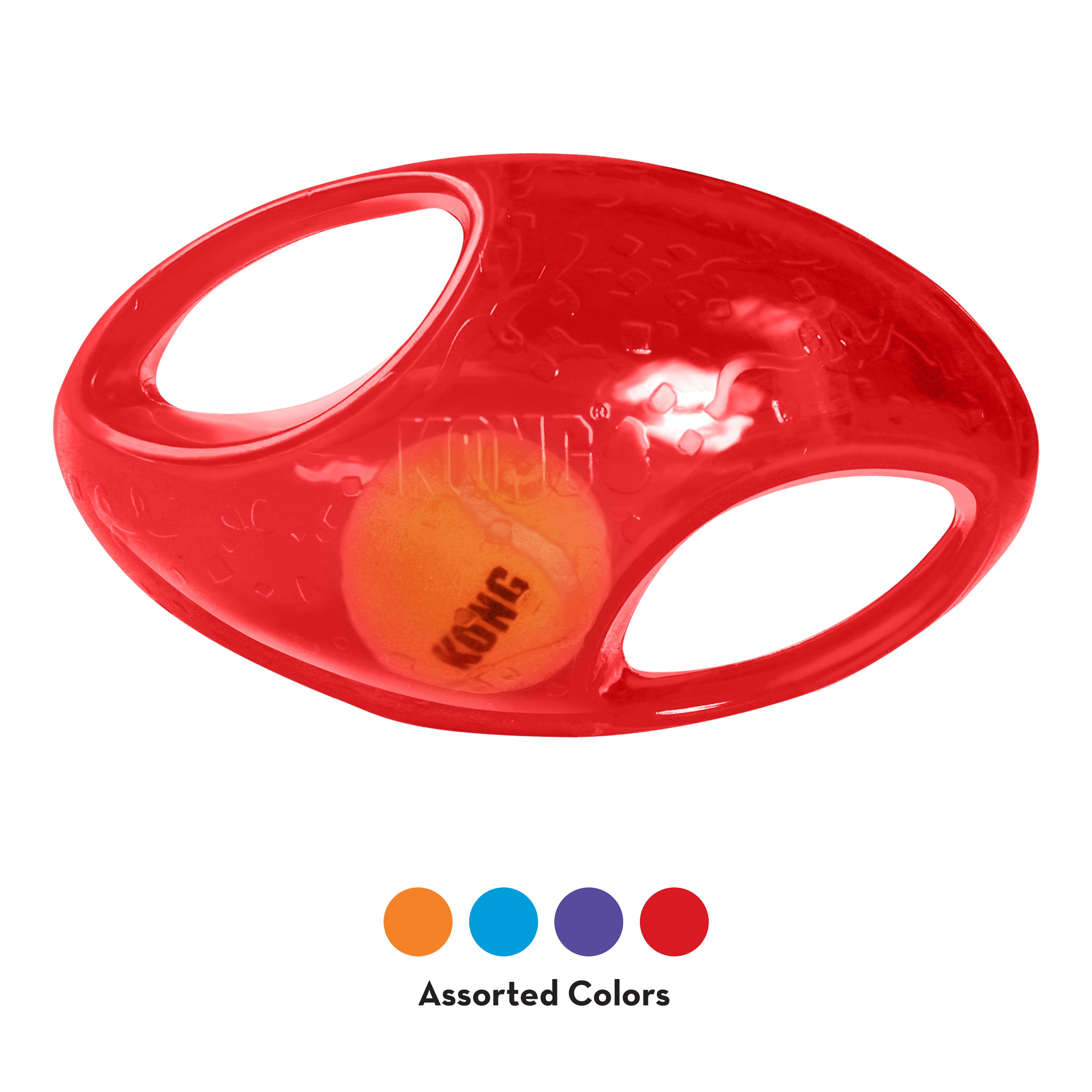 KONG Jumbler Interactive Dog Ball Toy with Handles