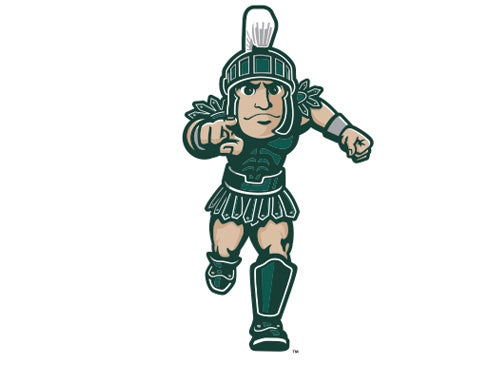 Michigan State Sparty Knottie Plush Dog Toy