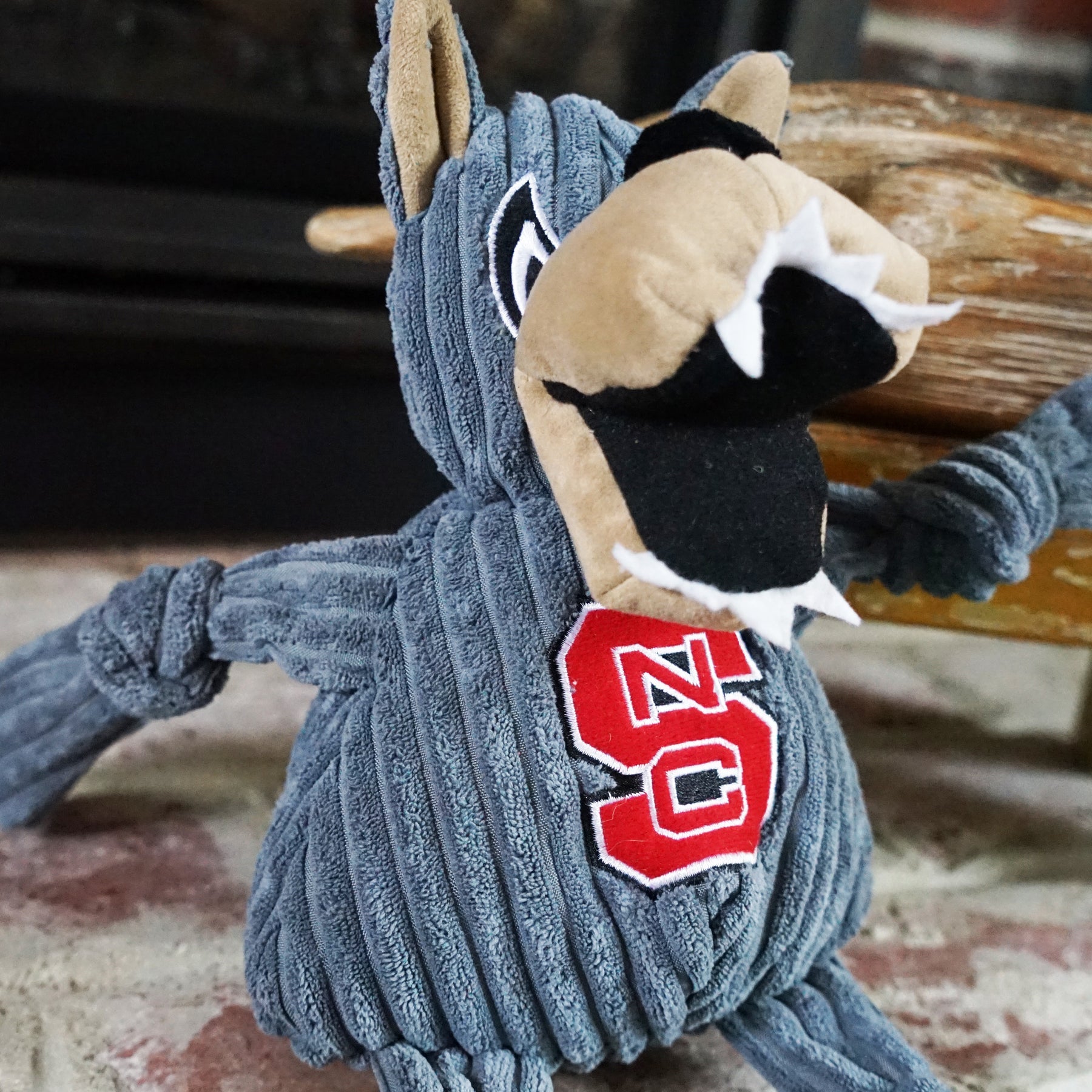 NC State Mr. Wuf Knottie Plush Dog Toy