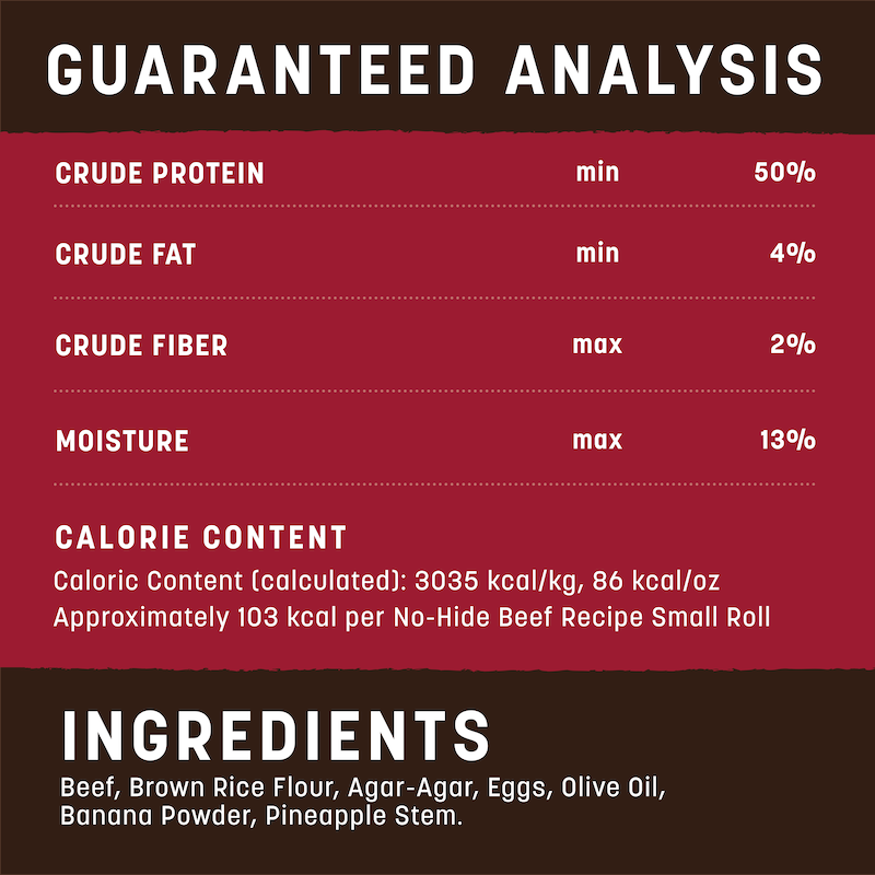 Beef Chew Rolls for Dogs – Rawhide-Free, Long-Lasting