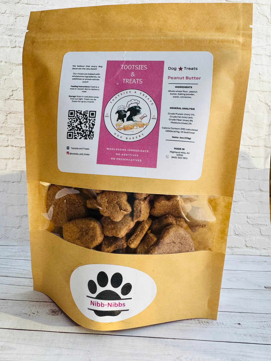 Oven-Baked All-Natural Crunchy Dog Treats
