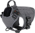 No-Pull Tactical Dog Harness with Handle and MOLLE System
