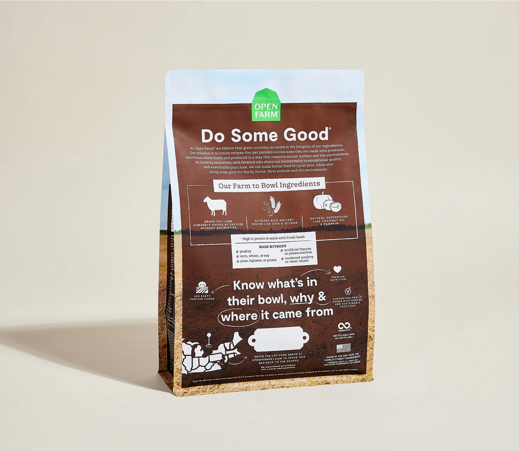 Grass-Fed Lamb & Ancient Grains High-Protein Dog Food
