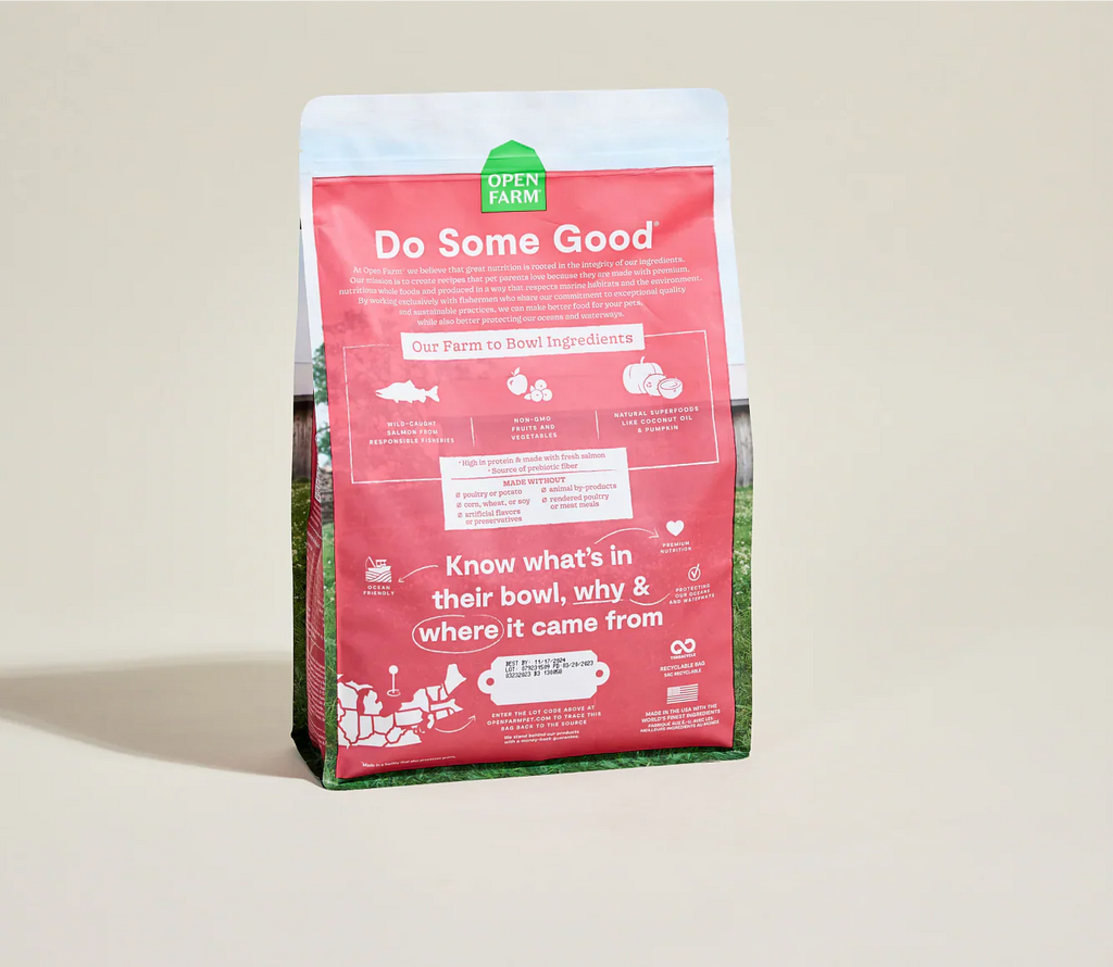 Grain-Free Dry Dog Food with Wild-Caught Alaskan Salmon