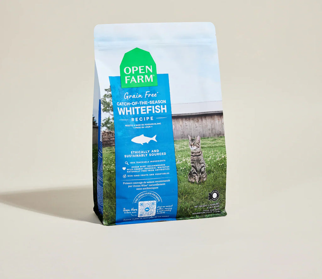 High-Protein Cat Food with Wild-Caught Whitefish & Superfoods