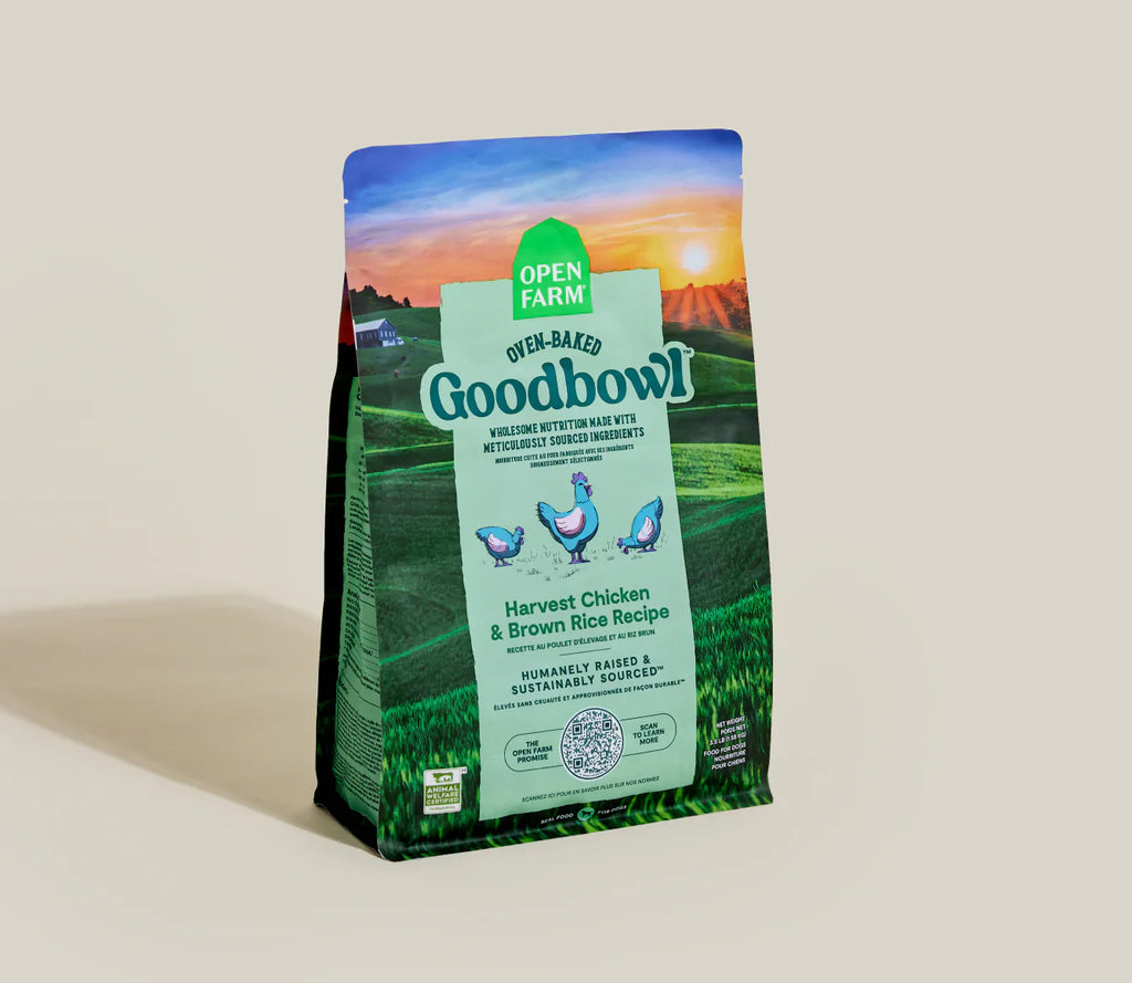 Goodbowl Chicken & Brown Rice Oven-Baked Kibble for Adult Dogs