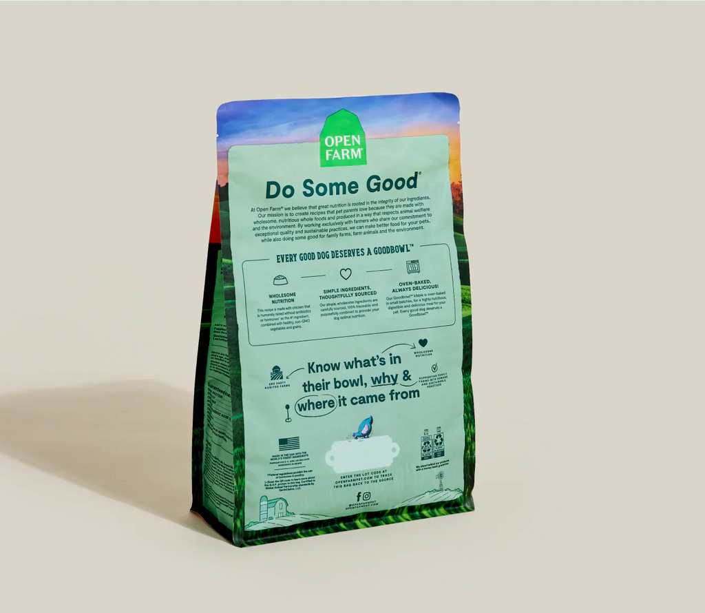 Goodbowl Chicken & Brown Rice Oven-Baked Kibble for Adult Dogs