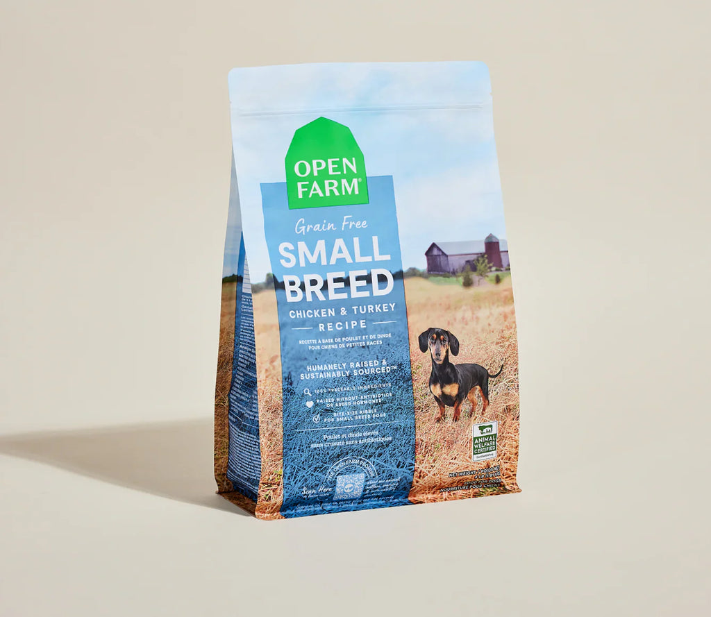 Small Breed Dry Dog Food with Chicken, Turkey, Quinoa & Pumpkin