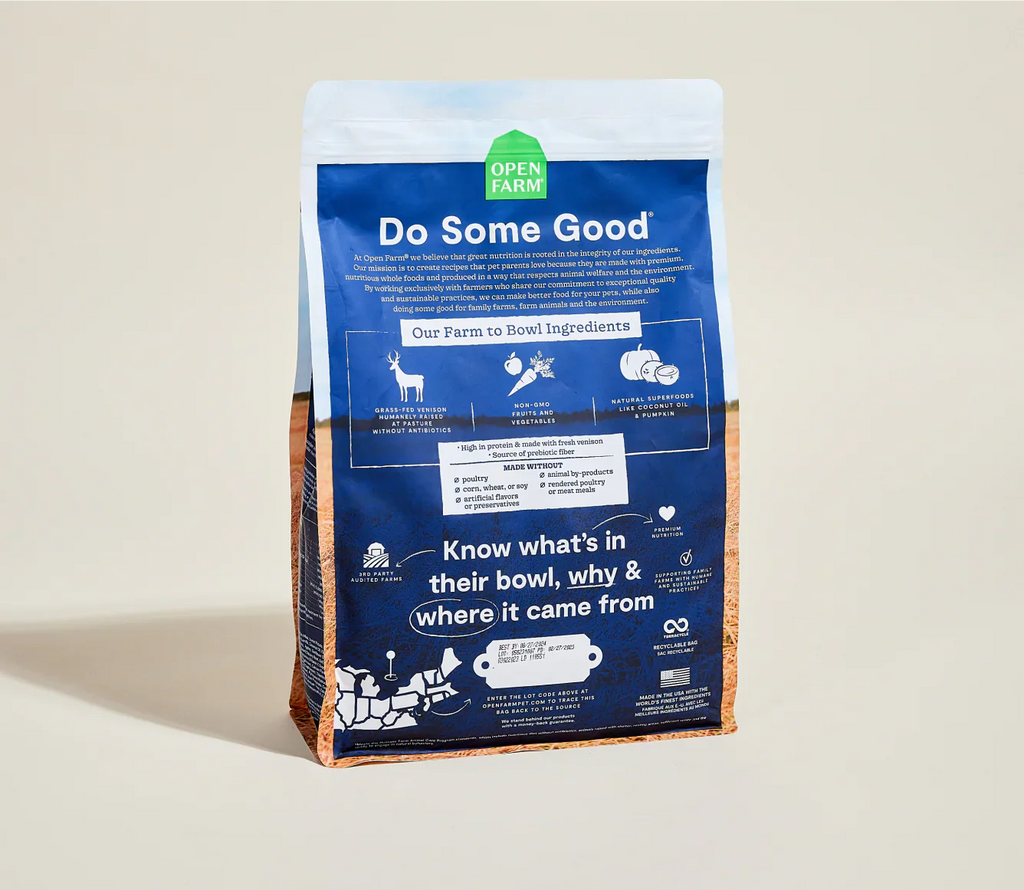 Venison & Superfoods Grain-Free Dog Food for Sensitive Dogs