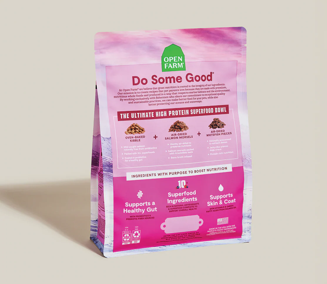 High-Protein Salmon & Whitefish Superfood Dog Food