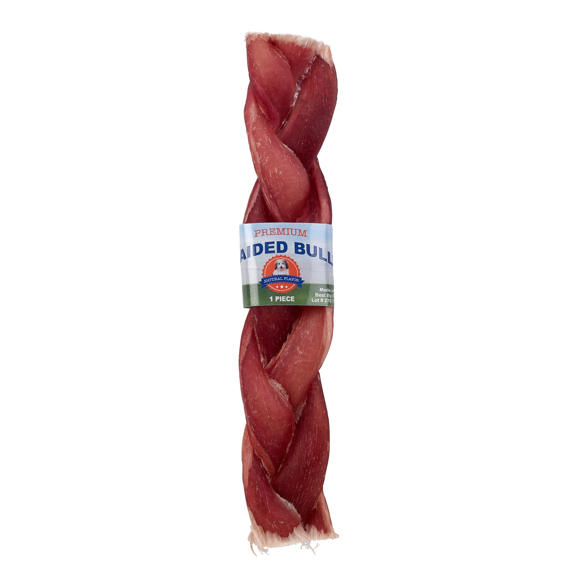 Braided Bully Sticks for Dogs – All-Natural Beef Chew Treat