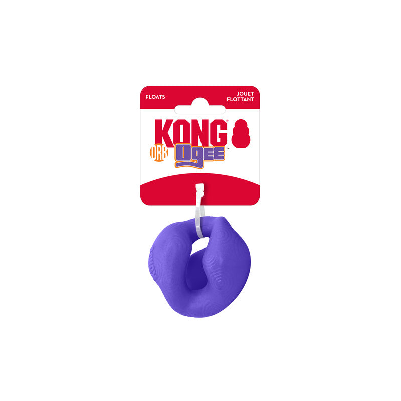 KONG Ogee Orb Floating Dog Ball for Fetch and Water Play