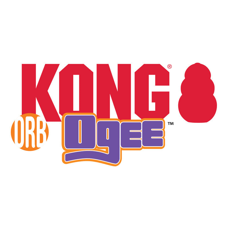 KONG Ogee Orb Floating Dog Ball for Fetch and Water Play