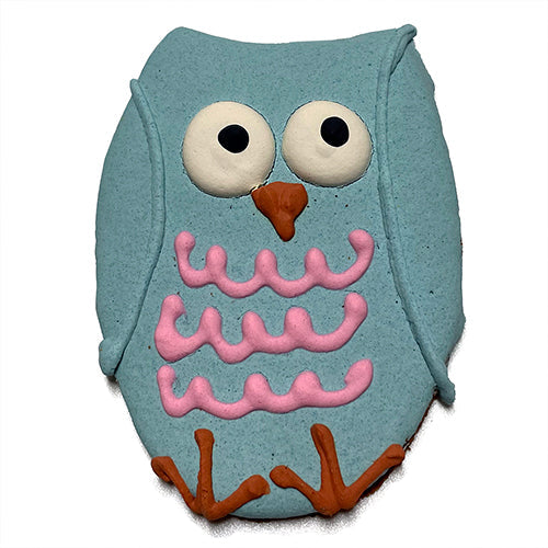 Owl-Shaped Peanut Butter Dog Treats, Wheat-Free, 12 Pack