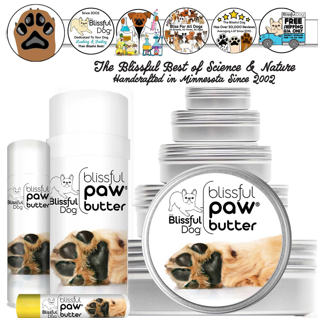Blissful Paw Butter for Dogs – Natural Paw Pad Moisturizer