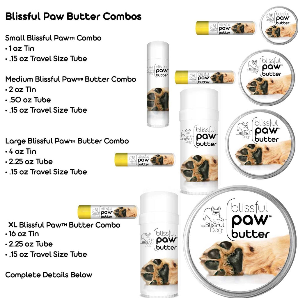 Blissful Paw Butter for Dogs – Natural Paw Pad Moisturizer