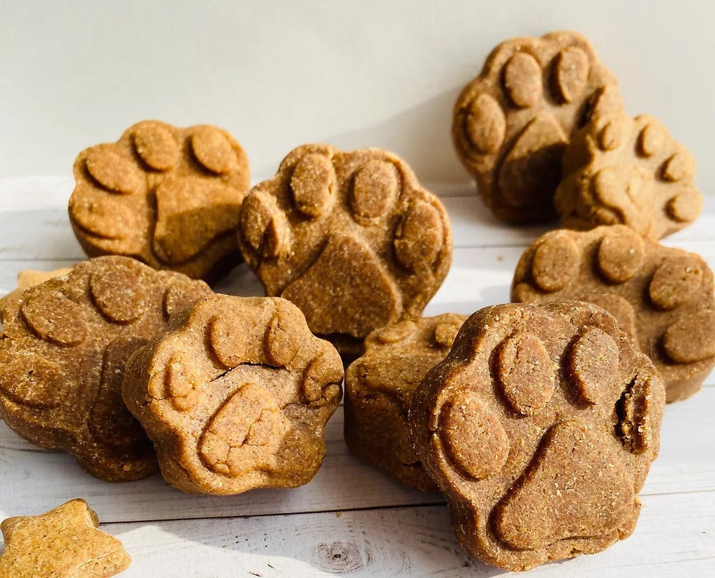 Oven-Baked Natural Dog Treats, Small Batch, Crunchy Recipe