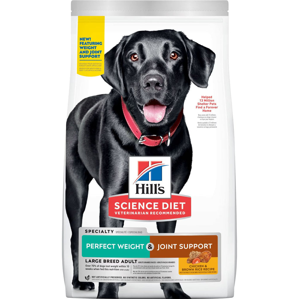 Large Breed Adult Dog Food, Weight Management, Large Kibble Size