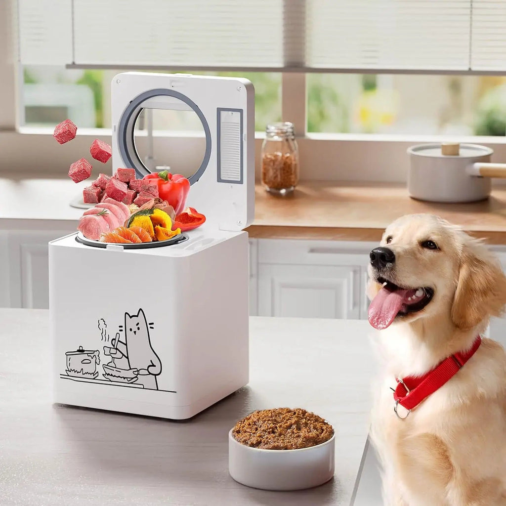 5-in-1 Pet Fresh Food Maker for Dogs and Cats, 2.5L Capacity