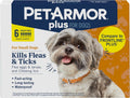 PetArmor Plus Flea & Tick Prevention for Dogs, 3 or 6 Dose Packs