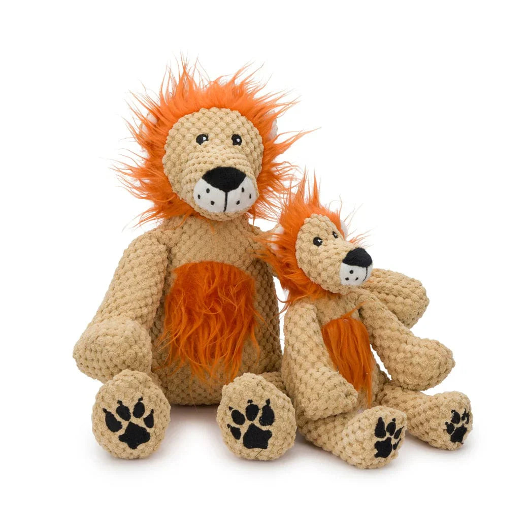 Floppy Lion Dog Toy with Squeakers – Pineapple Plush