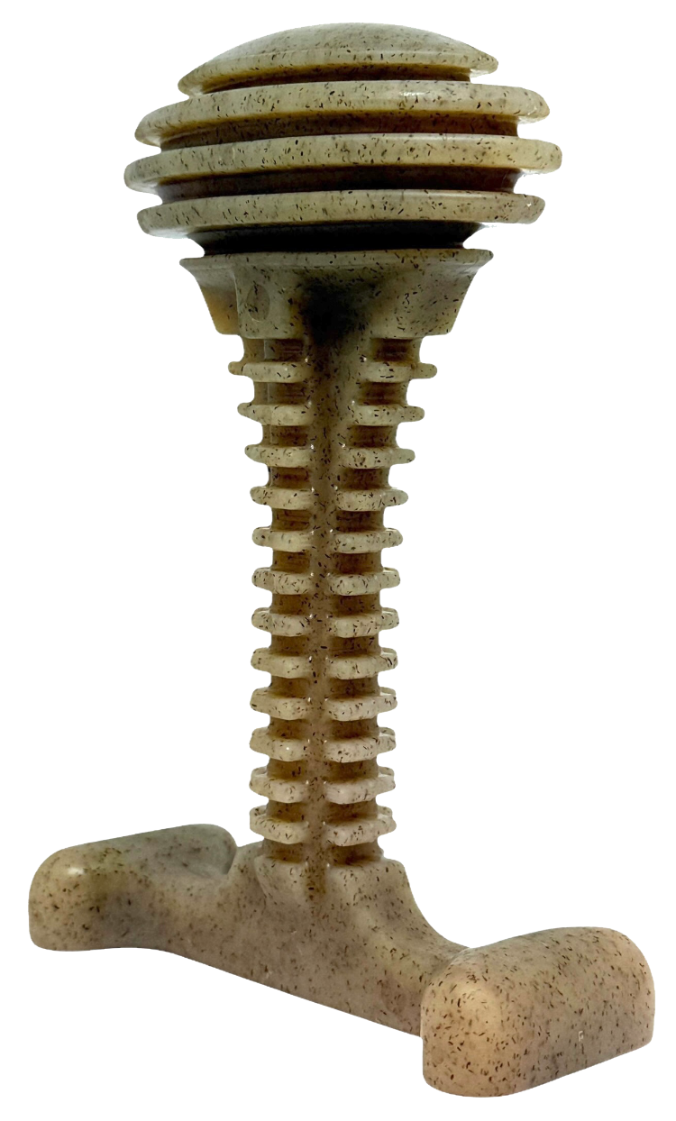 Honey Bone Dental Tower Nylon Chew Toy for Medium & Large Dogs