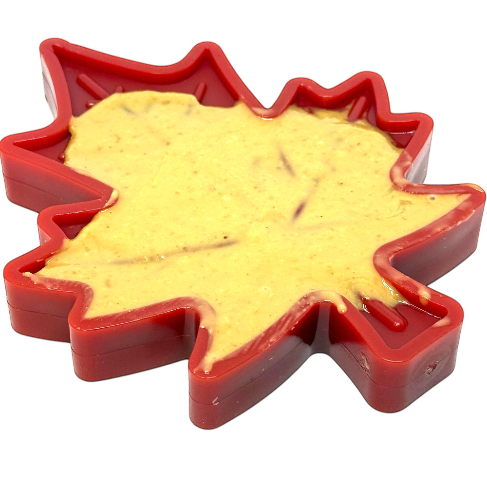 Canadian Maple Leaf Nylon Dog Chew Toy – Durable, Treat-Dispensing