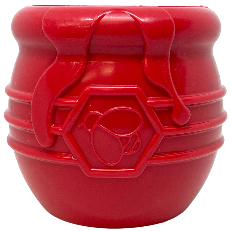 Honey Pot PUP-X Rubber Treat Dispenser & Enrichment Toy for Dogs