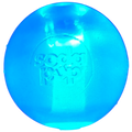 LED Light-Up Dog Ball for Medium & Large Dogs, Chew-Resistant, Floats