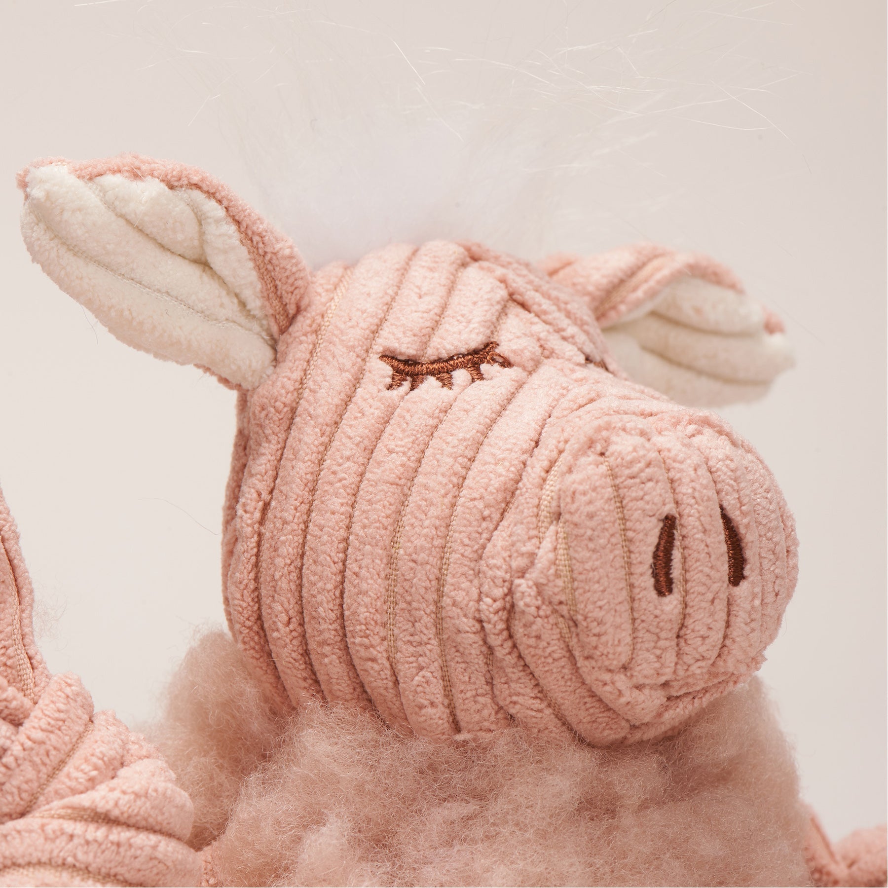 HuggleFleece FlufferKnotties Dog Toy with Knotted Limbs and Squeakers