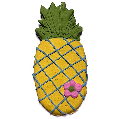 Large Peanut Butter Pineapple Dog Treats – Case of 12