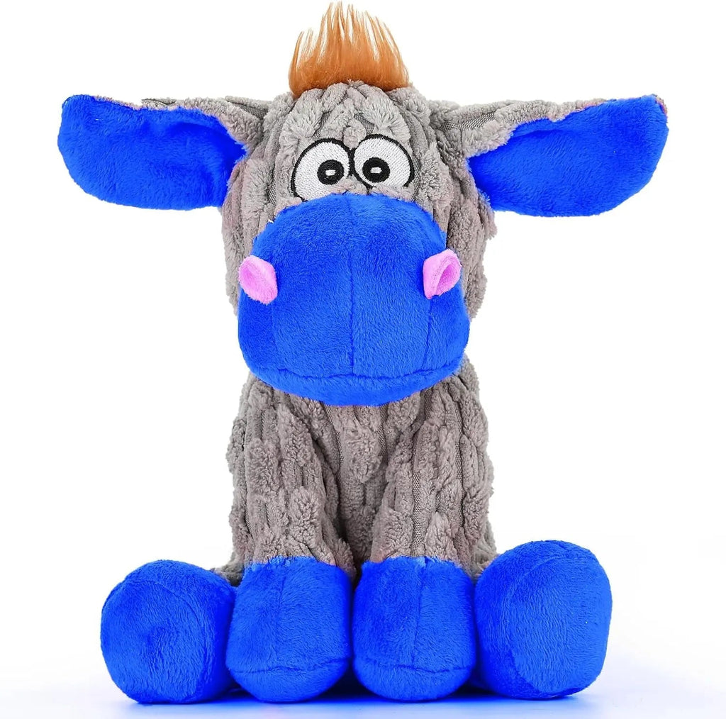 Plush Crinkle and Squeaky Dog Toy for All Life Stages