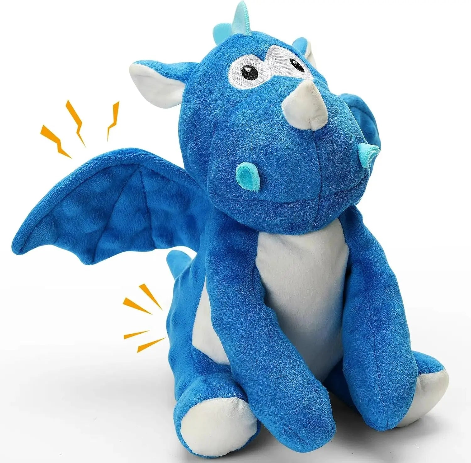 Plush Crinkle and Squeaky Dog Toy for All Life Stages