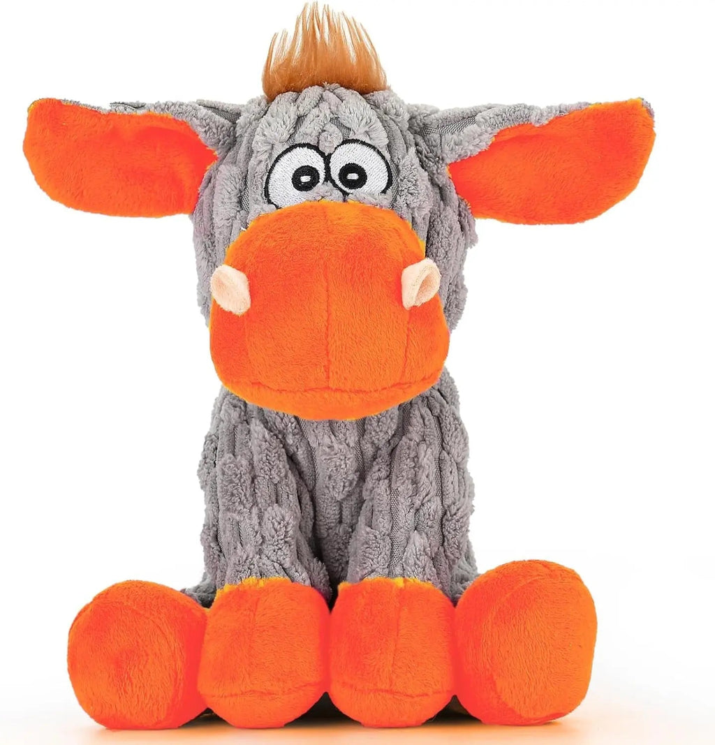 Plush Crinkle and Squeaky Dog Toy for All Life Stages