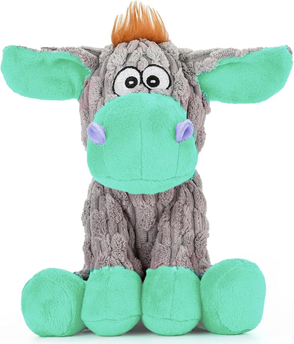Plush Crinkle and Squeaky Dog Toy for All Life Stages