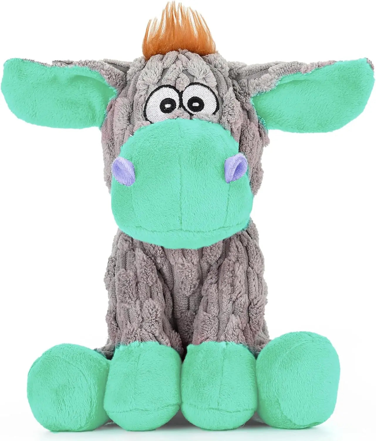 Plush Crinkle and Squeaky Dog Toy for All Life Stages
