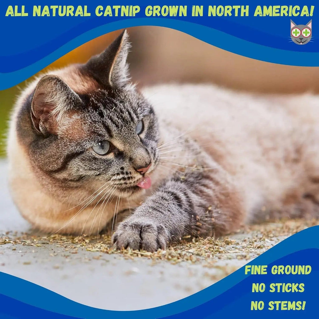 Smokey’s Stash Stalkless Catnip, Organically Grown, 6 oz or 12 oz