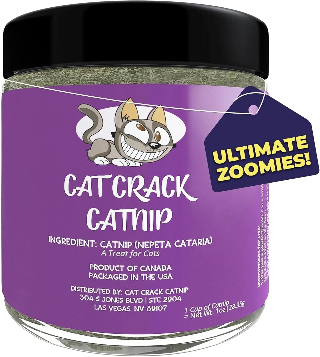 Natural Catnip Blend for Cats – North American, 100% Non-GMO