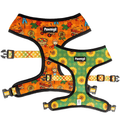 Pupkin Patch Reversible Dog Harness – Autumn & Sunflower Prints
