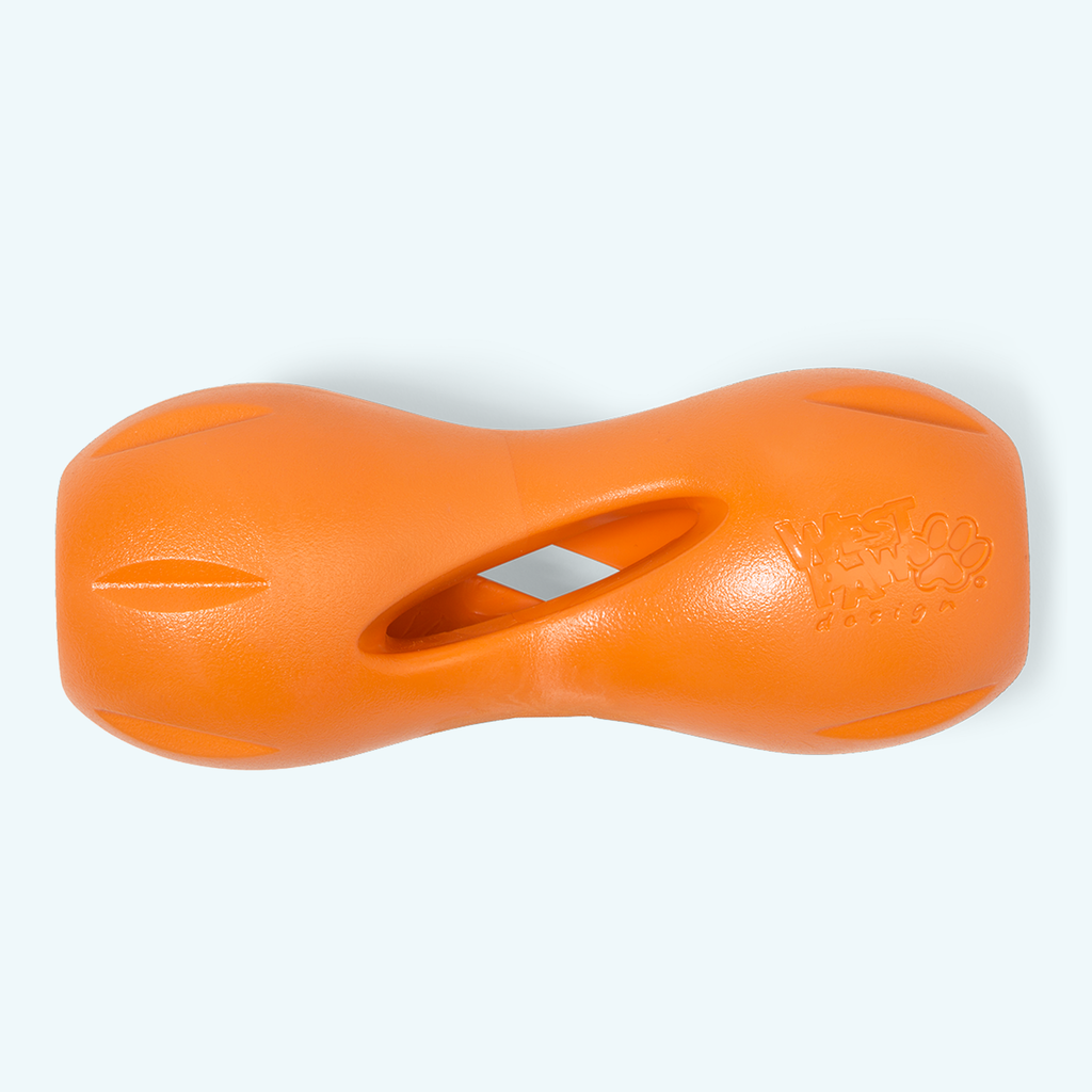 Qwizl Durable Treat Toy for Dogs Who Love to Chew