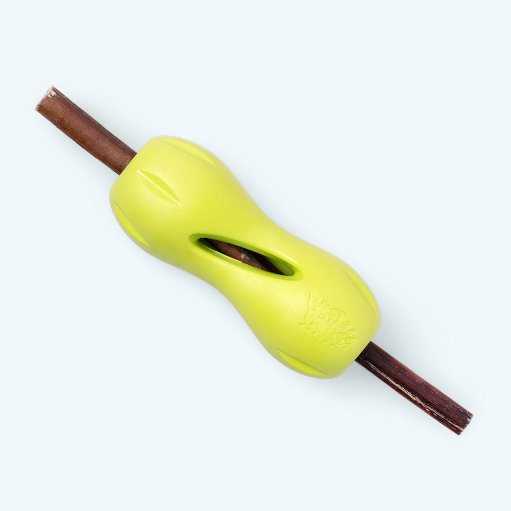 Qwizl Durable Treat Toy for Dogs Who Love to Chew