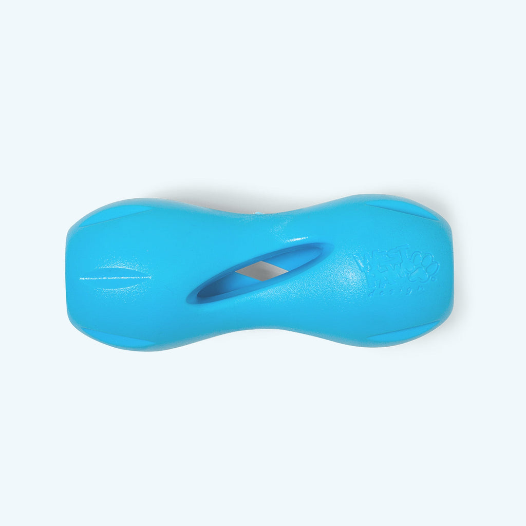 Qwizl Durable Treat Toy for Dogs Who Love to Chew