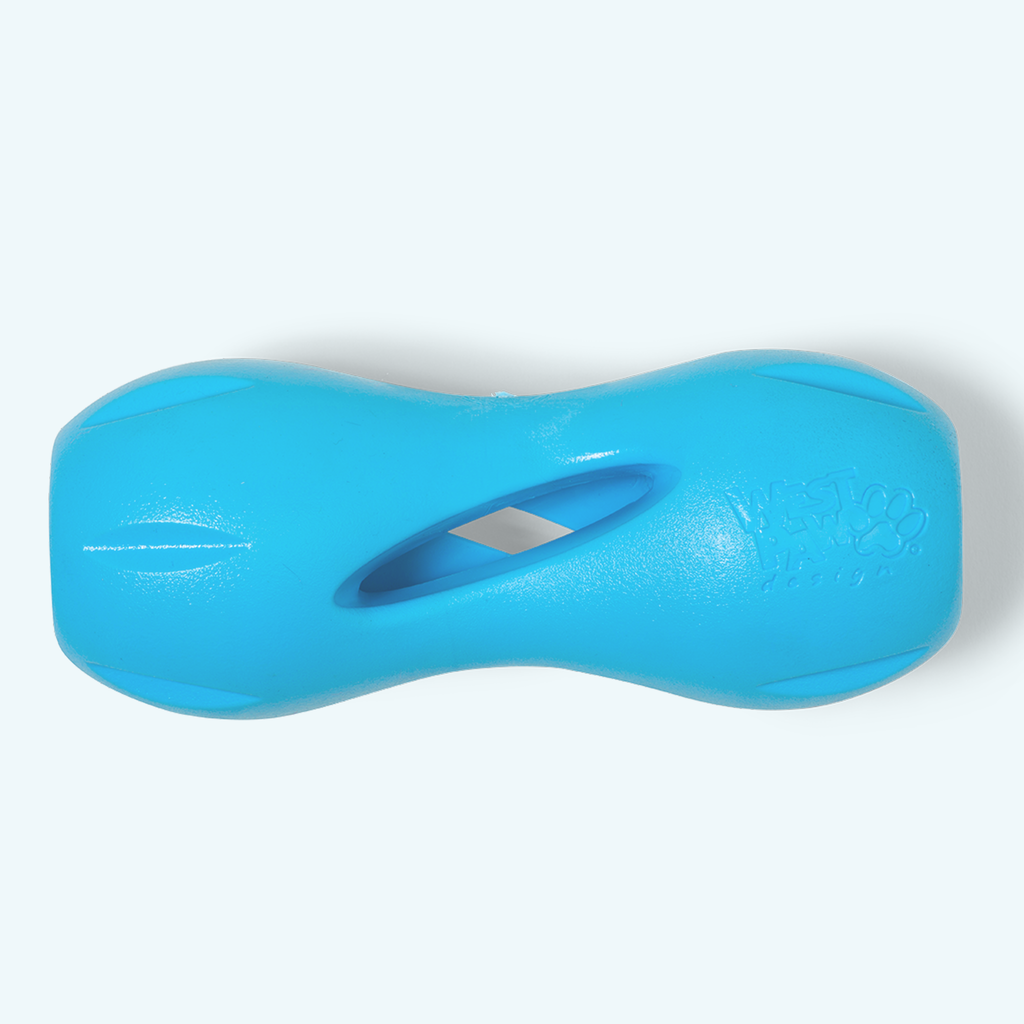 Qwizl Durable Treat Toy for Dogs Who Love to Chew