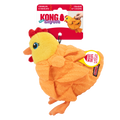 KONG Layerz Forage Hen Plush Dog Toy with Treat Hiding Layers