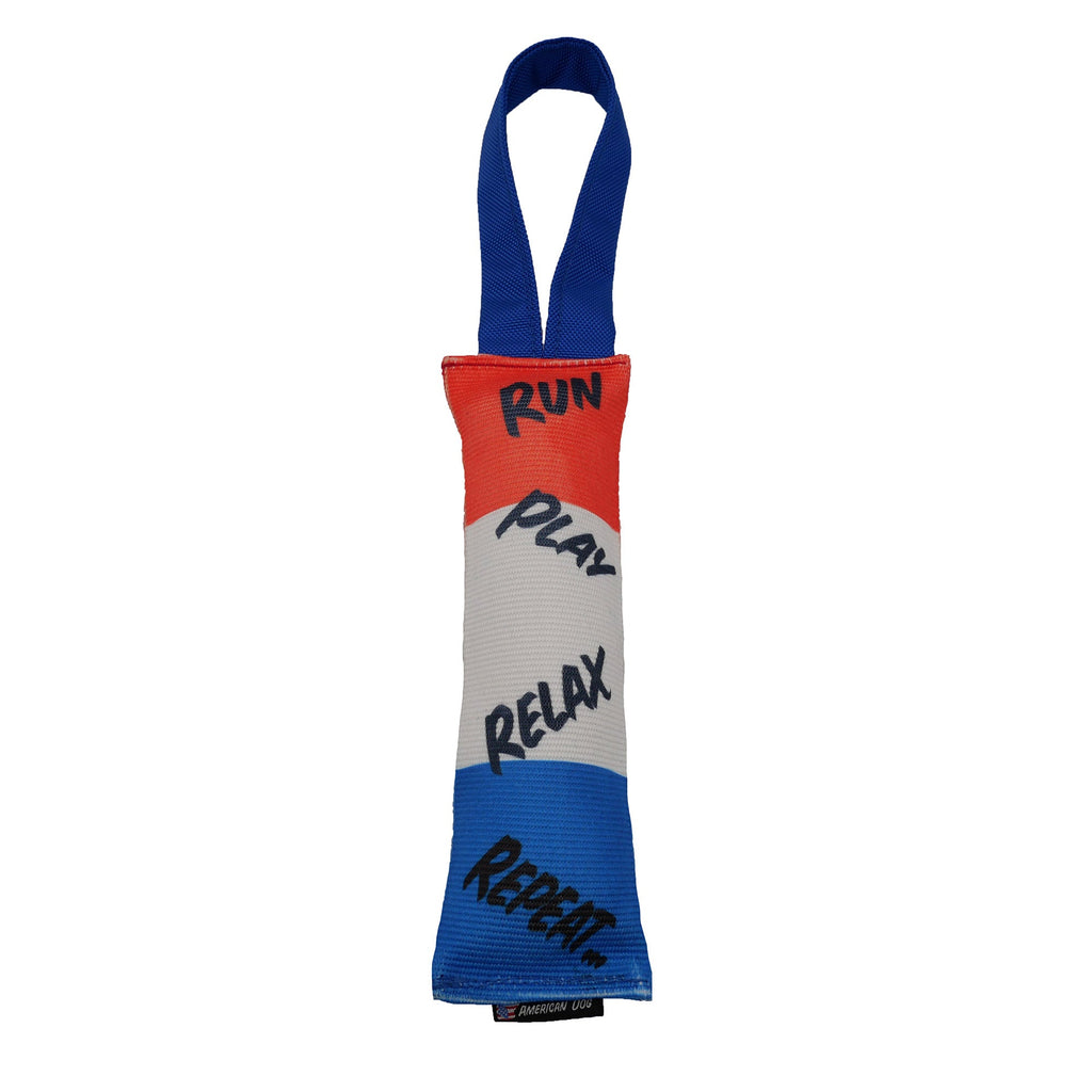 Fire Hose Dog Tug Toy with Ballistic Handle, 10"