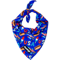 Red, White & Bark Cooling Dog Bandana – USA Print Mesh