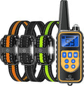 Remote Dog Training Collar with 4 Modes, Waterproof Receiver, 3-Dog Support