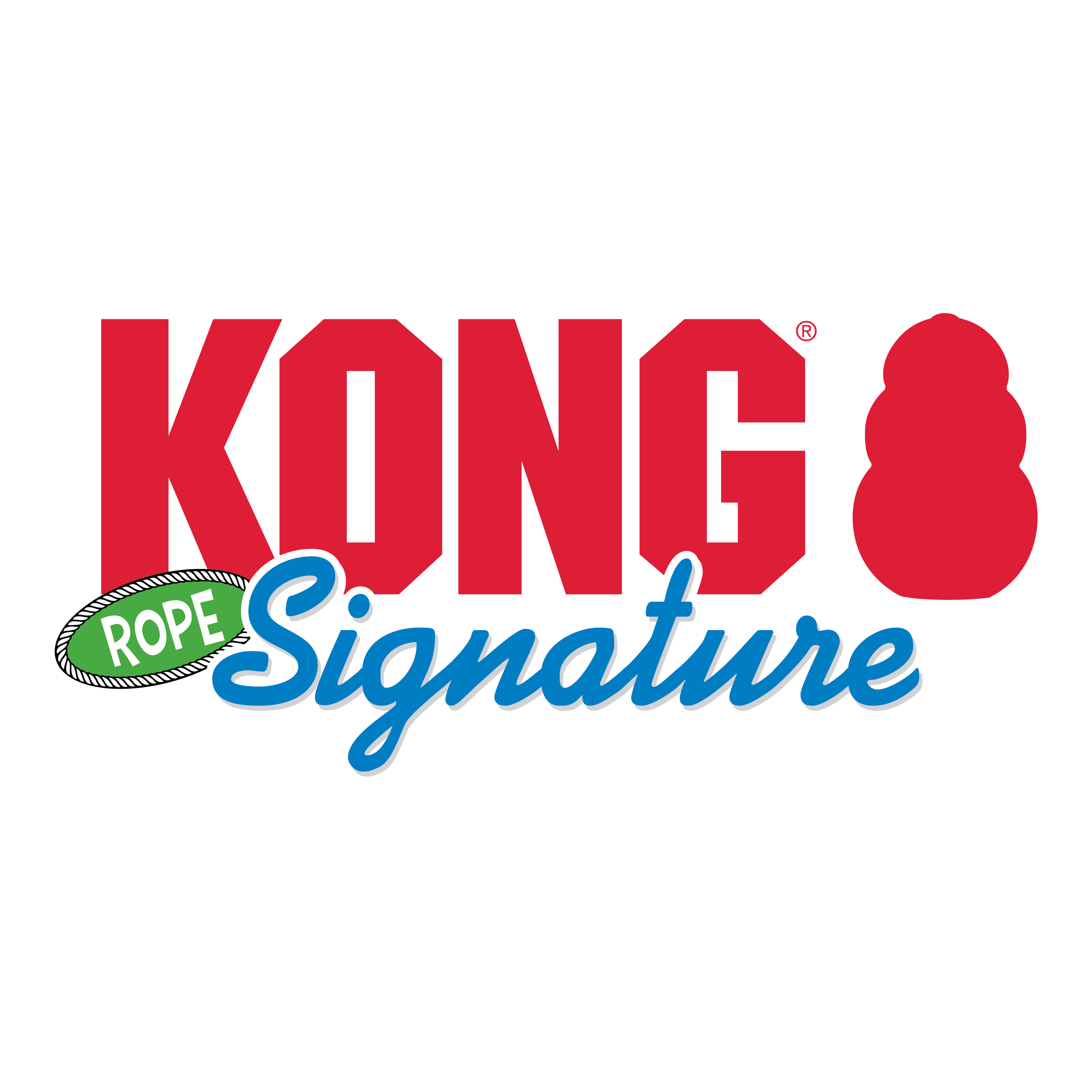 KONG Signature Dual Knot Rope Dog Toy