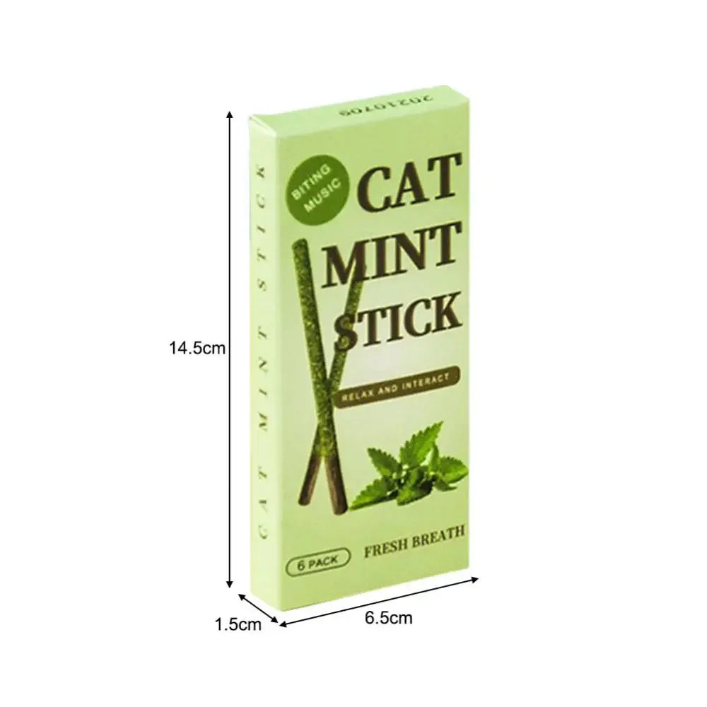 Natural Silvervine Cat Chew Sticks, 6-Pack